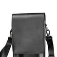 thumbnail image 3 of Pouch PU Leather Waist Bag Retro Hair Cutting Tools Black, 3 of 6