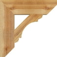 thumbnail image 3 of Ekena Millwork 4"W x 16"D x 16"H Olympic Slat Rough Sawn Bracket, Western Red Cedar, 3 of 4