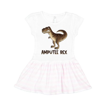 

Inktastic Amputee Rex Limb Loss Awareness Gift Toddler Girl Dress