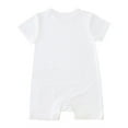 thumbnail image 3 of TAIAOJING Toddler Baby Romper Unisex Boys Girls Footless Short Sleeve Rompers Jumpsuit Onesie Sleep And Play Clothes Relaxed Fit 0-3M, 3 of 8