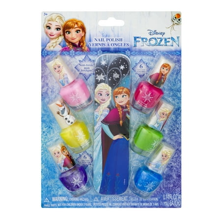 Disney Frozen Non-Toxic Nail Polish - 6 CT6.0 CT