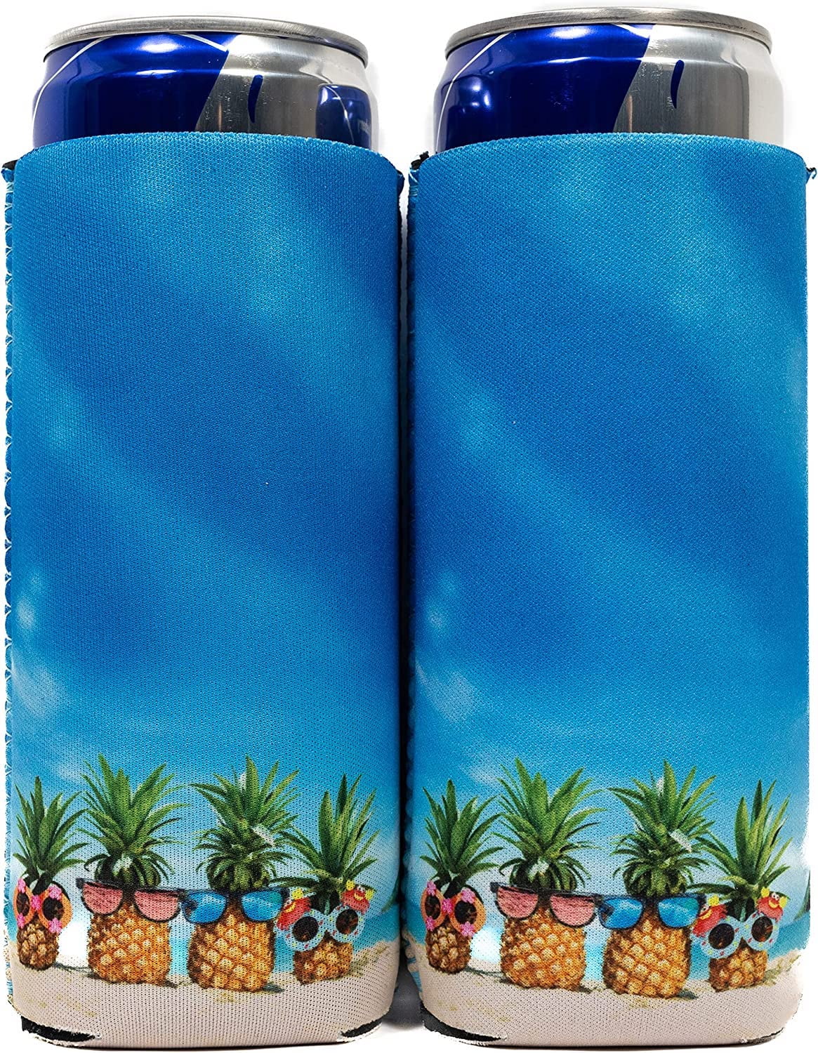 QualityPerfection Can Cooler Sleeves Slim Neoprene 12oz Can Holder Set