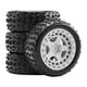 thumbnail image 3 of 4 ruedas de goma de 2,7 x 1 pulgada para accesorios de orugas RC 1/18 2S 223S Blanco, 3 of 9