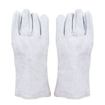 WORGEOUS 1 Pair Wear-resistant Welding Gloves Super Durable Welding Gloves Welder's Gloves Multipurpose Safety Gloves for Home (Dark Grey)