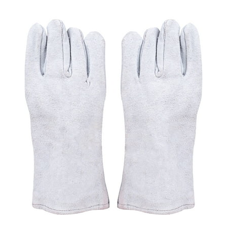 WORGEOUS 1 Pair Wear-resistant Welding Gloves Super Durable Welding Gloves Welder's Gloves Multipurpose Safety Gloves for Home (Dark Grey)