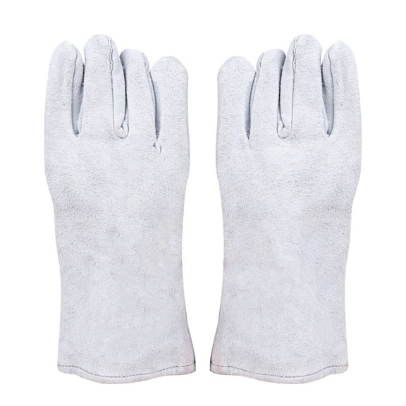 WORGEOUS 1 Pair Wear-resistant Welding Gloves Super Durable Welding Gloves Welder's Gloves Multipurpose Safety Gloves for Home (Dark Grey)
