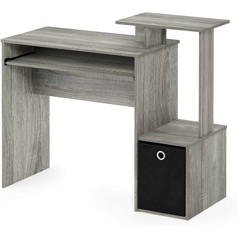 FURINNO Econ Multipurpose Home Office Computer Writing Desk, French Oak