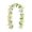 White, variant on Artificial Lemon Fruit Vine Garland Faux Floral Hanging Vine Bendable Foliage For Wedding Arch Fence Home Indoor Outdoor Decor(White-71Inch)