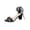 Black, variant on Trendy Sandals for Women Chunky Heel Sandals Trendy Spring and Summer Fashion Sandals White