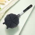 thumbnail image 4 of Waffle Pan Non-Stick Waffle Pancake Baking Barbecue Oven Mold Waffles Maker Waffle Pancake Griddle Pan,1 x Waffle iron, 4 of 7