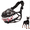 Hell Dog Monster Dog Mouth Cover (bloodstained version), variant on Halloween Scary Dog Hell Muzzle Latex Beast Mask with Lifelike Teeth Adjustable Straps for Halloween Trick or Treat Cosplay Fun,Funny Halloween Dog Costume Muzzle