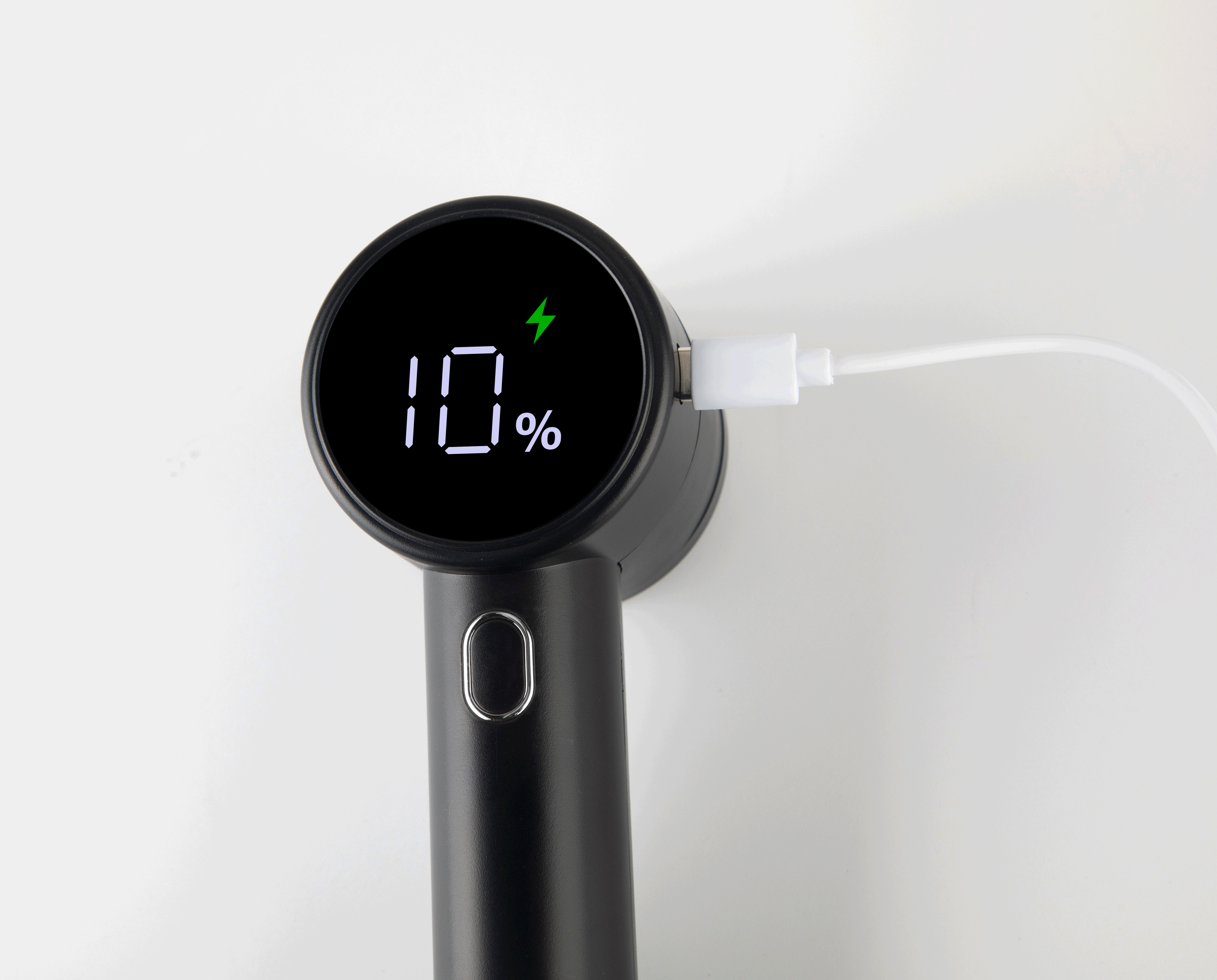 Rechargeable Fabric Shaver with LED Display and Dual Blades for Clothes and Furniture