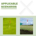 thumbnail image 3 of Raindrops 4pcs Golf Flag Tube Durable Plastic Flag Poles Easy To Use And Store For Golfing, 3 of 8