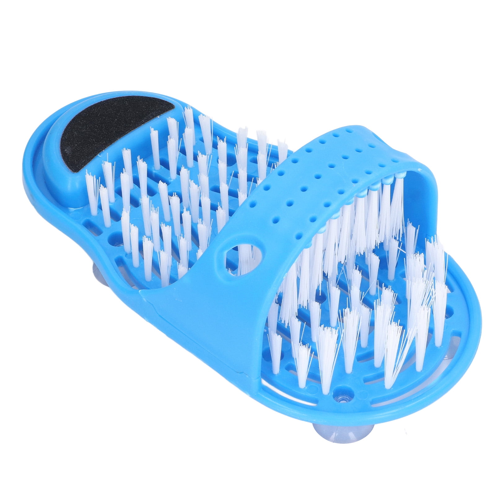 Feet Cleaner, Blue PVC Material Shower Foot Scrubber With Suction Cups