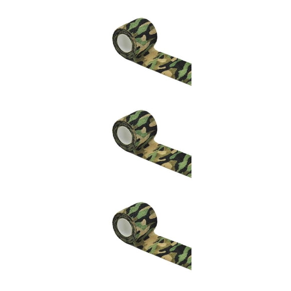 Eigraketly Envoltura elástica vendaje autoadhesivo cinta de equitación camuflaje 2,5 cm x 4,5 m Type1 NO1
