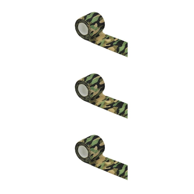 Eigraketly Envoltura elástica vendaje autoadhesivo cinta de equitación camuflaje 2,5 cm x 4,5 m Type1 NO1 Eigraketly CBP269371