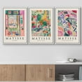 thumbnail image 2 of wall26 Framed Canvas Wall Art Print Set French Floral Rainbow Landscapes Henri Matisse Nature Plants Illustrations Modern Relax/Calm Multicolor for Living Room, Bedroom, Office - 16"x24"x3, 2 of 5