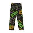thumbnail image 5 of Fotbe Men'S Carnival Mardi Gras3classic Pajama Pants With Elastic Waist And Drawstring Pockets，Pajama Pants Mens Lounge Pants Super Soft, 5 of 9