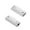 C to 3.5mm female, white,, variant on USB C to 3.5mm Audio Aux Jack Cable, Type-C Female to 3.5mm Male Audio Adapter Converter for USB C Wired Headphones, Compact Audios Dongle for Car Mobile Phones