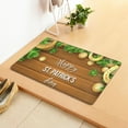 thumbnail image 4 of JilgTeokRoom Decor St Patricks Day Door Mat Irish Decorations Welcome Doormat Rugs Entrance Front Porch Rugs Non Slip Floormats Holiday Indoor Outdoor Carpet for Home Decor(23.62*15.74in), 4 of 8