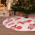 thumbnail image 6 of Sikiie Milk Tea 30-48 inches {designName} Print Christmas Tree Skirt Snowman Xmas Tree Skirt with Edge Christmas Decorations for Holiday Party30", 6 of 7