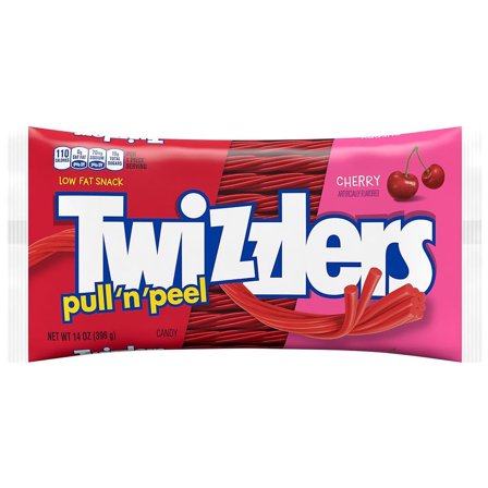 Twizzlers Pull 'N' Peel Chewy Candy Cherry Flavored14.0oz