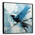 thumbnail image 2 of Designart "Colorful Spectrum Blue Bird" Birds Of Paradise Floater Framed Wall Art Prints, 2 of 5