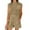 Brown, variant on MELDVDIB Womens Knitted Outfits Mock Neck Cap Sleeve Ribbed Pullover Tops High Waist Shorts Comfy Trendy Dailywear Set
