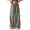White, variant on LOVZFMLL Women's Pants, Loose Casual Retro Leopard Print Elastic Waist Drawstring Straight Leg Pants White, S