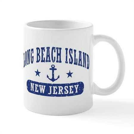 CafePress - Long Beach Island NJ Mug - 11 oz Ceramic Mug - Novelty Coffee Tea Cup