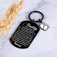 thumbnail image 4 of Dad to Be Gifts for 1st Time Dad Fathers Day Gift from Wife Kids Father to Be Gifts for Soon to Be Dad Keychain Christmas Valentines Day Gifts for Dad to Be Pregnancy Announcement Gifts, 4 of 6