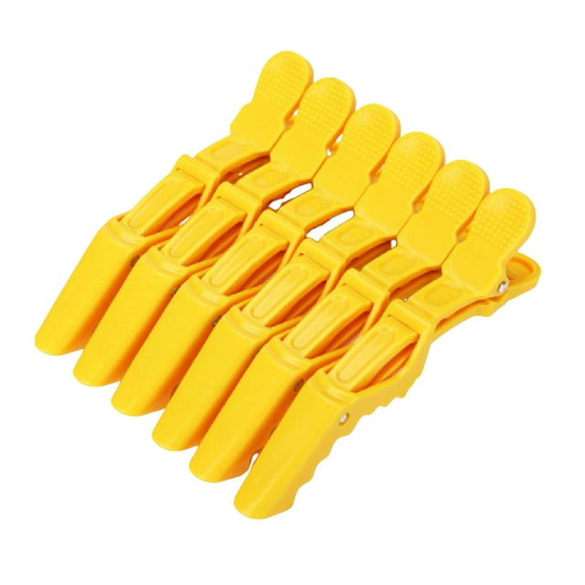 Clips de Coiffure de Salon 6 Pack Barrettes à Tenue Forte pour Sectionnement et Coiffure