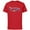 Red, variant on Disney Mickey & Friends Summer Athletic Sports Games Go Team- Short Sleeve Cotton T-Shirt for Adults - Customized-Red