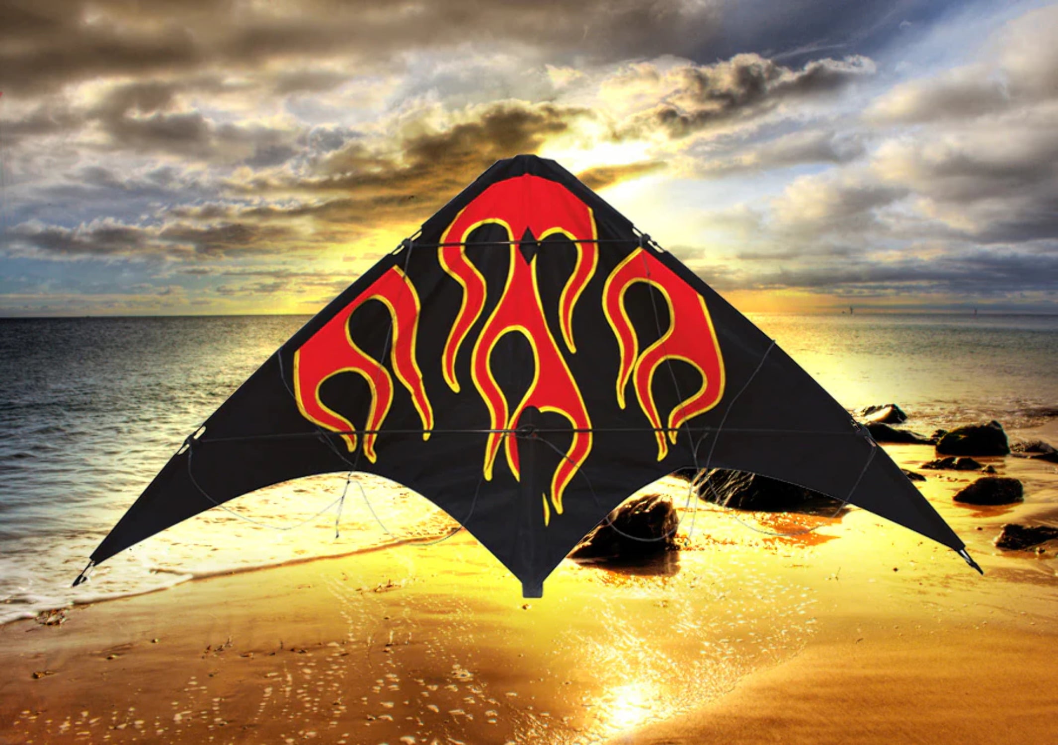 Skydog Kites Learn To Fly Flames