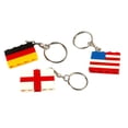 thumbnail image 2 of 3x frágil Mini Miniatura Bandera Nacional Colgante Llavero Llavero de Hombro Llavero Titular de Regalos Conmemorativos Llavero, 2 of 9