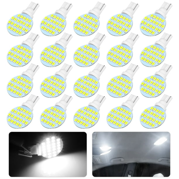Interior LED Light Bulbs, Lingsida 12V 20pcs T10 RV Interior 24SMD LED