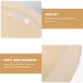 thumbnail image 5 of Minkissy Sitz Bath Postpartum Care Wash Basin 1Pcs Round Beige PP for Elderly Use, 5 of 5
