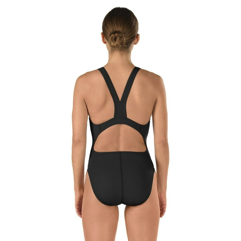 silhouet voor mij boksen Speedo Women's Solid Super Pro Back Endurance+ Tank Swimsuit - Walmart.com
