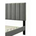 thumbnail image 5 of King Size metal platform bed frame does not need box spring gray mute anti sound master bedroom, 5 of 5