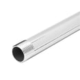 thumbnail image 2 of Stainless Steel Male Thread Pipe Nipple Adapter Fittings Plumbing System Accessory 50cmG1/2 Male Thread Extension Rod 50cm, 2 of 4