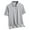 Gray, variant on Men's Shirts Fashion Casual Stripe Stitching Buttons Short Sleeve Turndown Collar Blouse Men's T Shirts Loose Fit