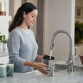 thumbnail image 5 of Hansgrohe 04793 Joleena 1.75 GPM Pull Down Kitchen Faucet Higharc Spout - Silver, 5 of 5