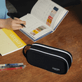 thumbnail image 5 of Estuche grande para lápices, estuche duradero para bolígrafos con gran capacidad, bolsa de papelería portátil con asa Zhivalor  CPB-US-XD63-3, 5 of 5
