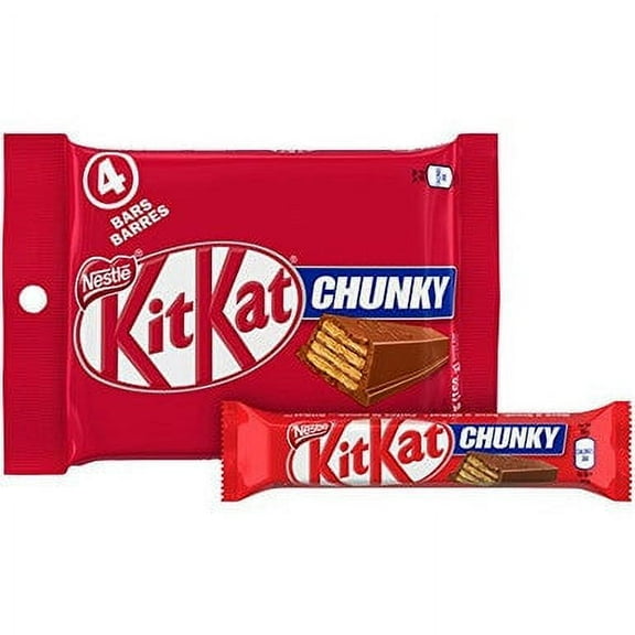 NESTLE KIT KAT CHUNKY Milk, 4 x 40g (4pk) {Imported from Canada}