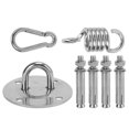 thumbnail image 4 of Kit de suspensión de techo de acero inoxidable con pernos de expansión de disco fijo Mosquetón de acero con resorte, 4 of 8