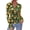 Green, variant on Women's Long Sleeve Boho Floral Mesh Tops Fall V Neck Blouses,Fitted Polo Shirts, Collared, Double Lined, Dressy Casual, Going Out Date Night Outfits, Spring Lightweight Travel Clothes