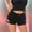 Black, variant on iHPH7 Denim Shorts Women, Booty Shorts for Women, Stretch Denim Shorts Women, Ripped Jean Shorts, Mid Rise Jean Shorts for Women, Black L