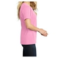 thumbnail image 3 of Ladies Core Cotton Tee Candy Pink M, 3 of 6