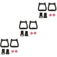 thumbnail image 1 of HLONK 3 Sets  of Adjustable Gymnastics Rings Gym Pull-Up Rings Kids Bodybuilding Circles, 1 of 8