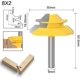 thumbnail image 1 of 8mm 45 Grados Pestillo Bloqueo Mitre Router Bit Ranurador Cortador para Carpintería Cortador 51mm Diámetro Corte Amarillo. Afortunado Sencillez, 1 of 4